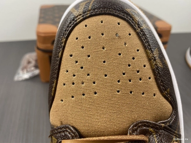O-W -LouiV Low (WITH JORDAN CASE) AIR 1 Top 0729